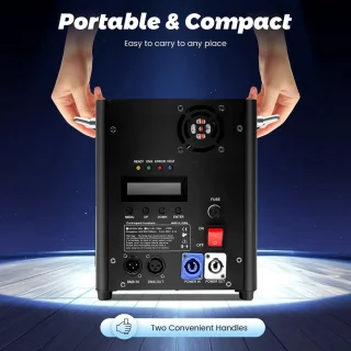 Vonkenmachine Feestmachine DMX 700W Compact