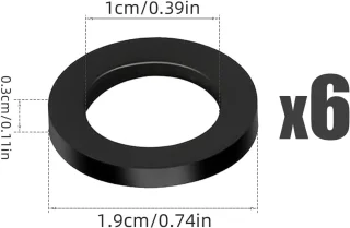 Wat vinden we goed aan de Zes afdichtringen voor CO2 10 x 19 mm