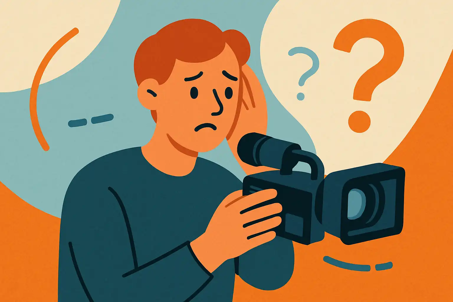 Beginner met een camcorder? Zo voorkom je de 7 fouten die je eerste video's amateuristisch maken