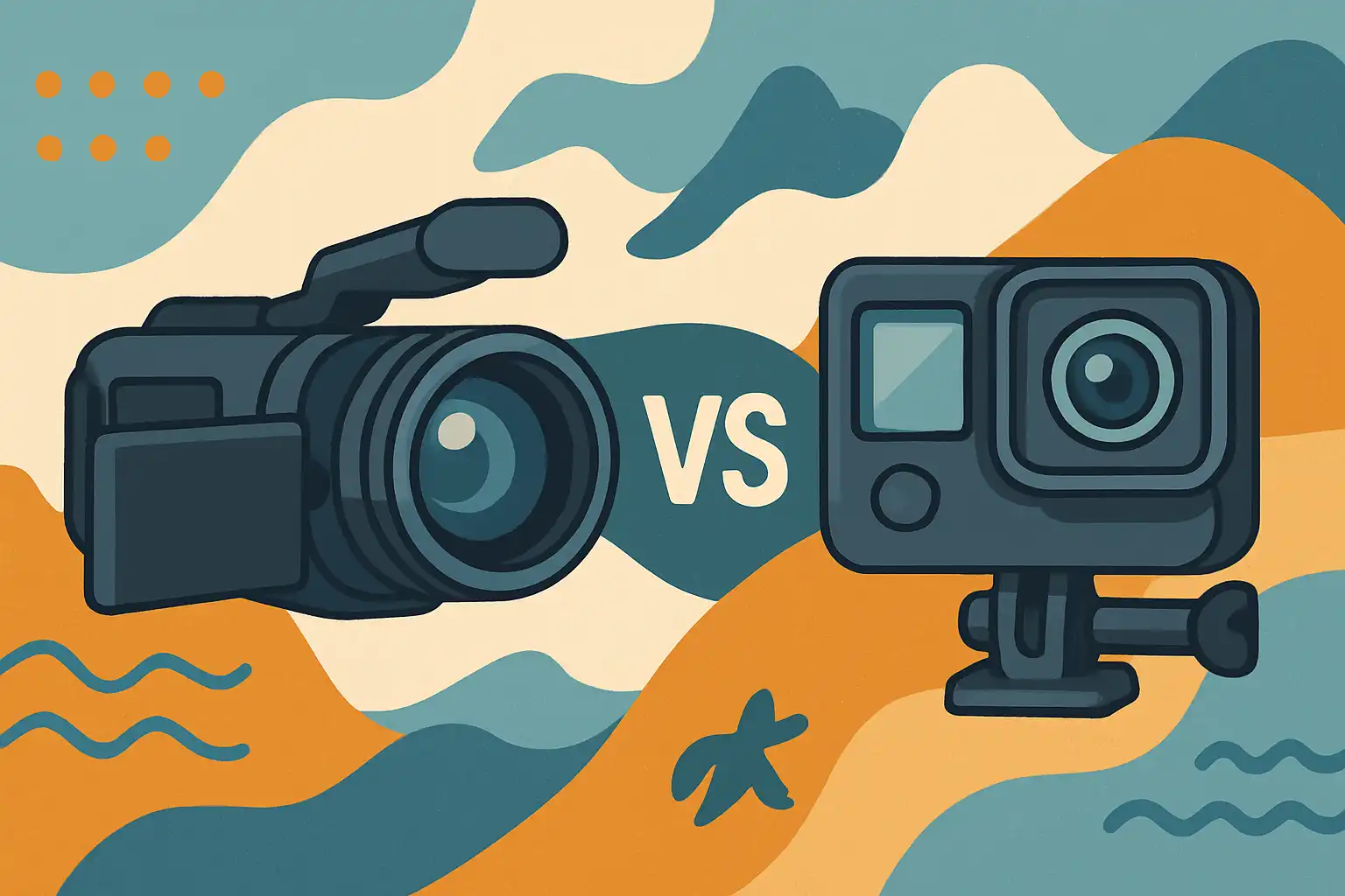 Camcorder of actiecamera: welke past beter bij jouw avontuur?
