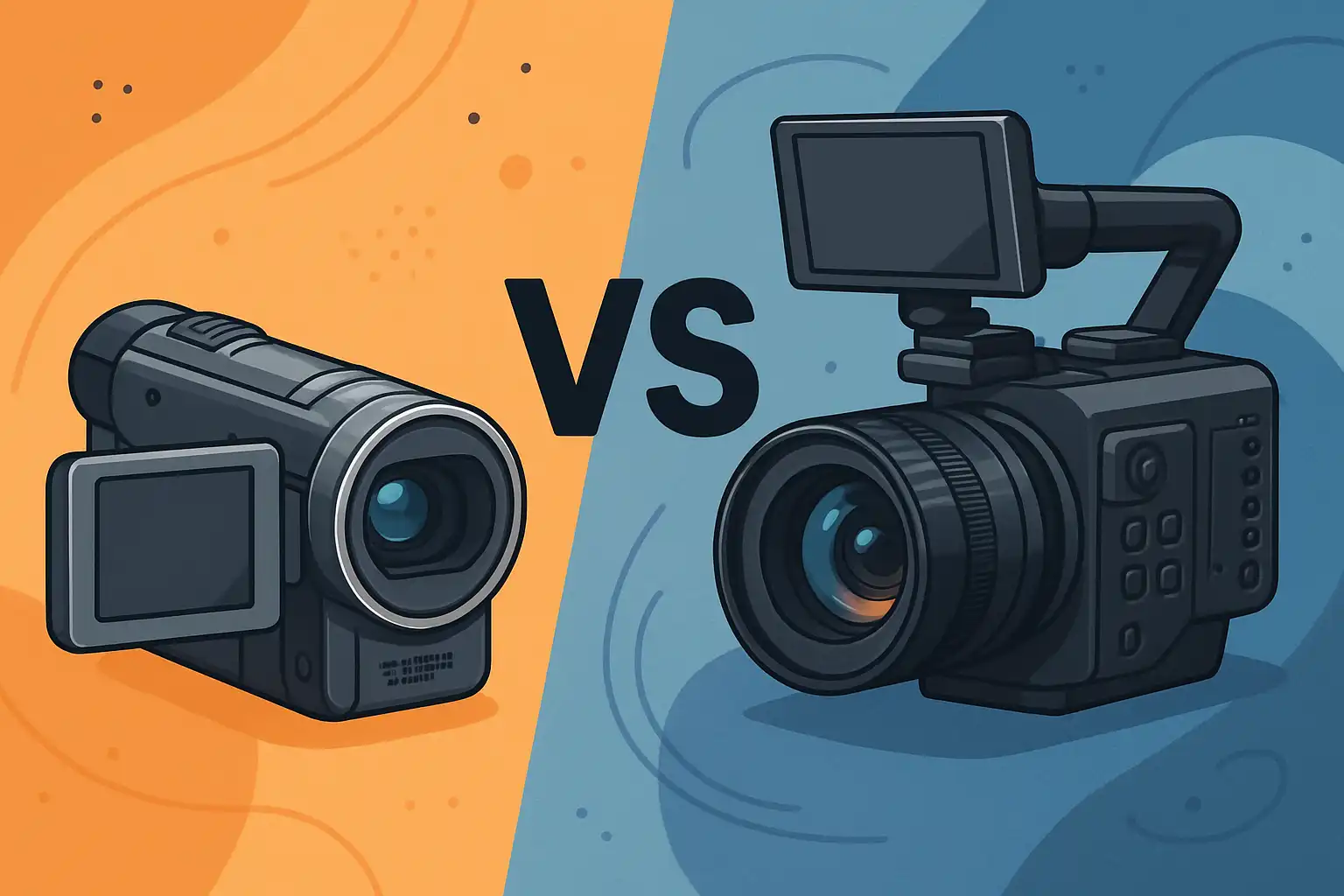 Camcorder versus cinema camera: welke past écht bij jouw productie?
