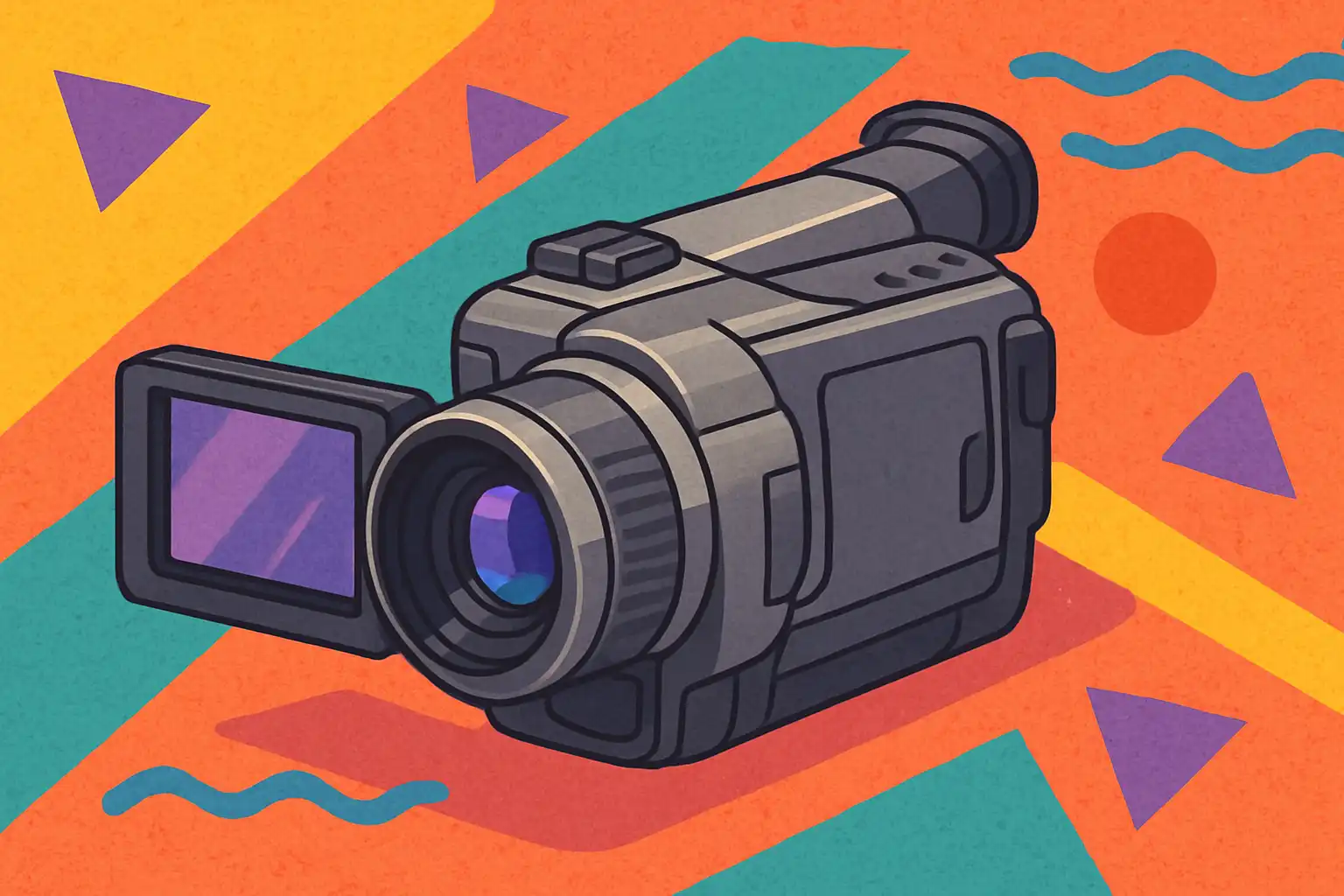 De retro camcorder-trend: hoe je die nostalgische jaren 90 look vastlegt met moderne apparatuur