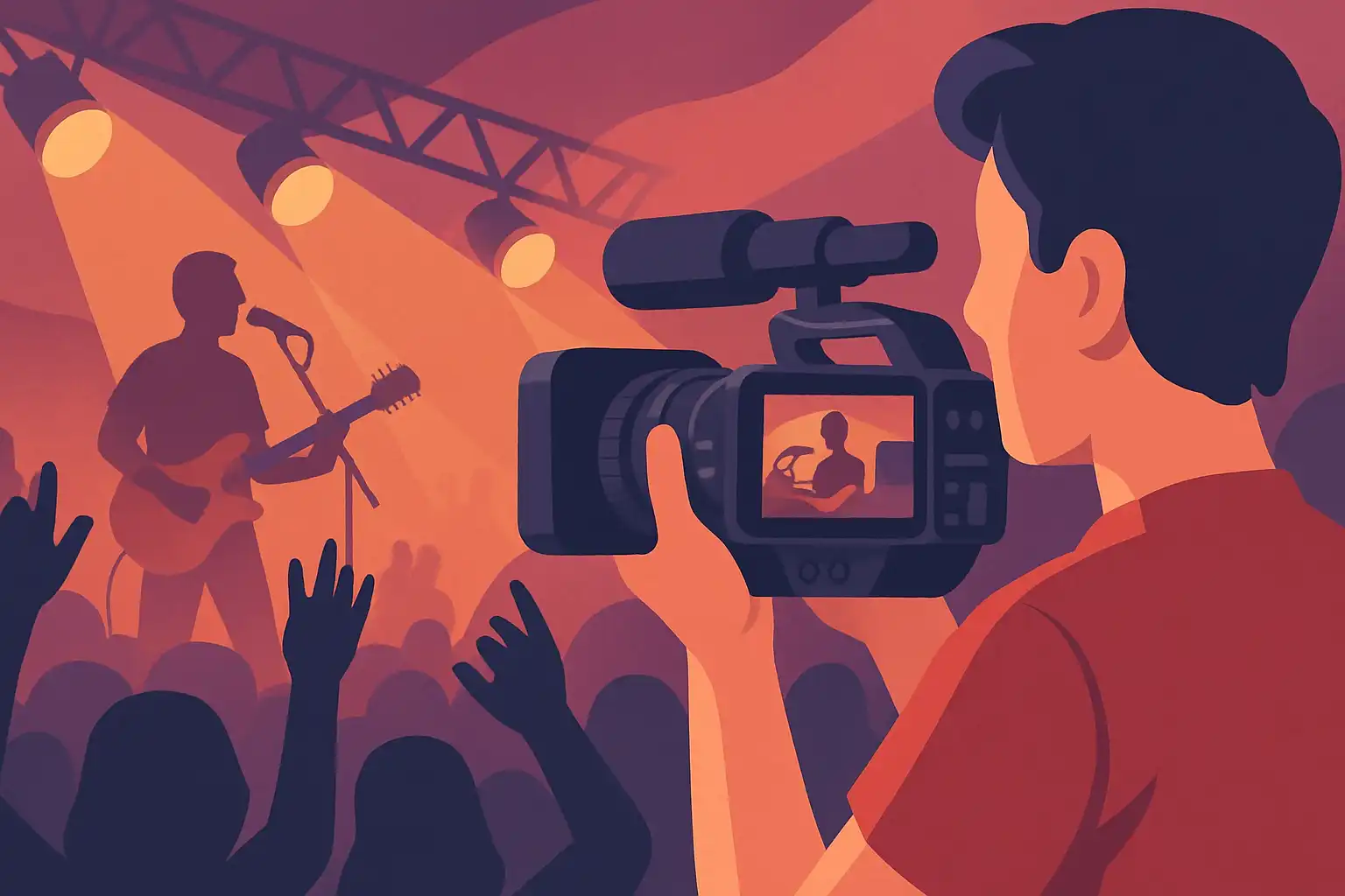 Festivalfilmer: zo leg je concerten vast met je camcorder zonder het publiek te storen