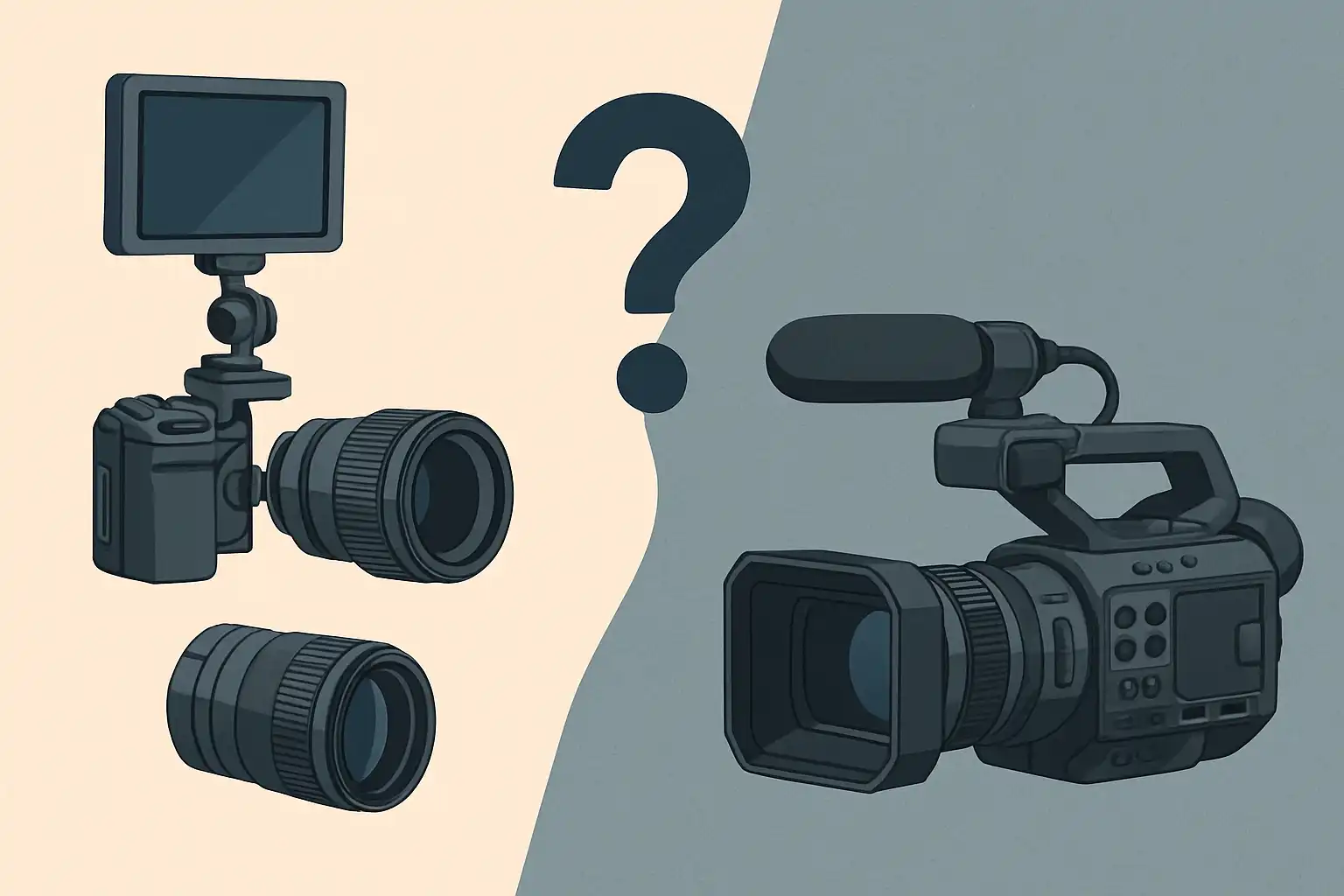 Modulaire of all-in-one camcorders: welk pad past bij jouw workflow?