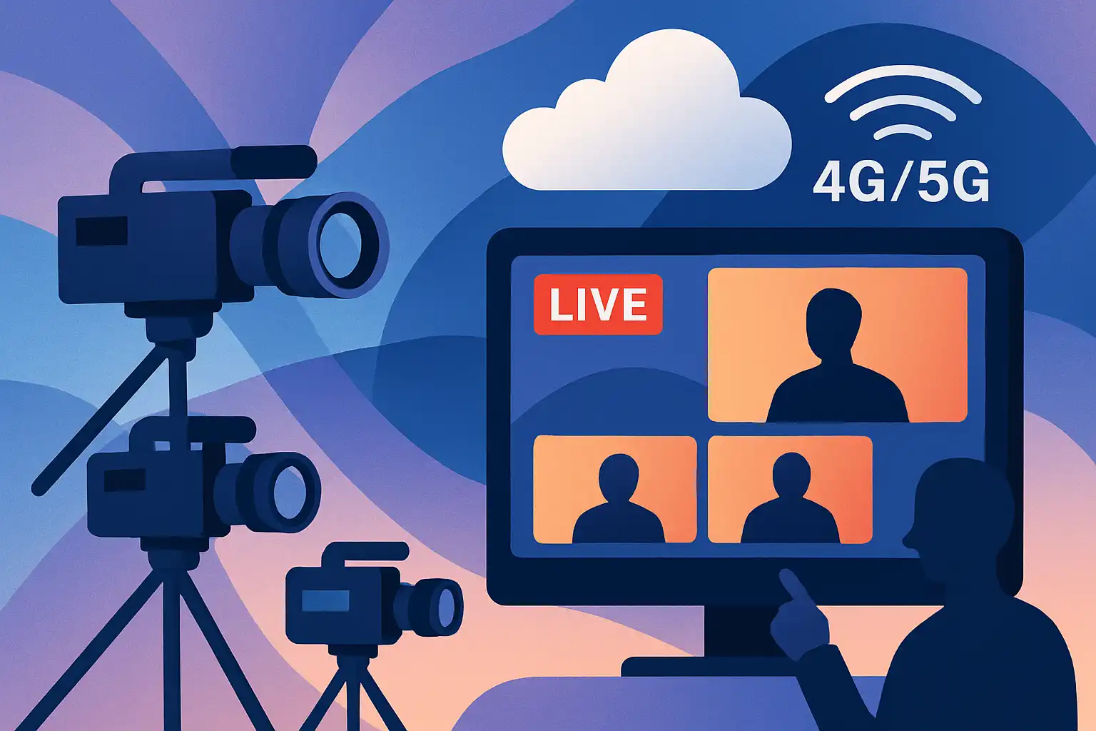 Regisseer meerdere camcorders op afstand: live multicam over 4G/5G zonder studiokosten