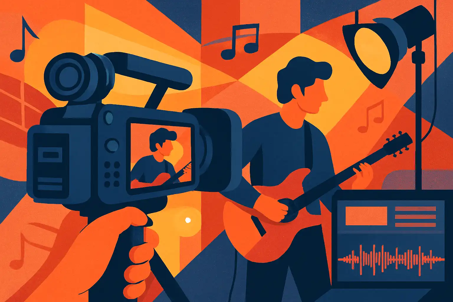 Zo film je een muziekvideo met je camcorder: tips voor regie, belichting en montage