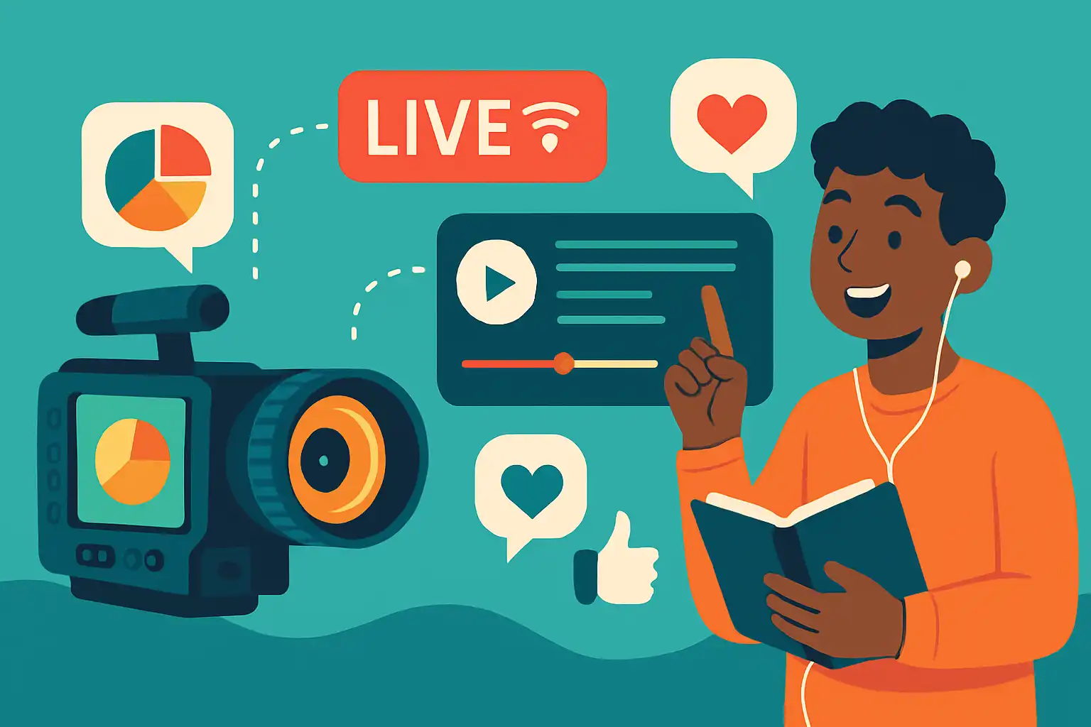 Zo maak je van je camcorder het ultieme lesinstrument: livestreams, on-demand colleges en engagement-tricks