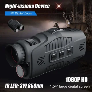 Verrekijker - HD-camera voor foto en video dag en nacht