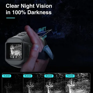 Verrekijker - HD-camera voor foto en video dag en nacht