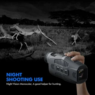 Verrekijker - HD-camera voor foto en video dag en nacht
