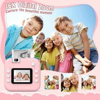 1080p HD-instantcamera voor kinderen