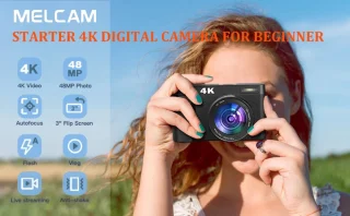 4K Digitale Camera 48MP 3” LCD Reismodel