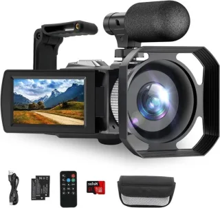 4K videocamera - vlogcamera camcorder