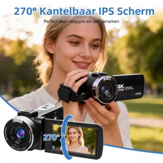 Wat vinden we goed aan de 4K vlogcamera