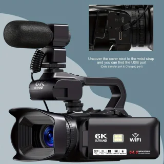 6K Camcorder – Videocamera