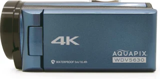 Aquapix WDV5630 Blue 4K Camcorder 5m Waterproof