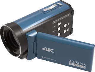 Aquapix WDV5630 Blue 4K Camcorder 5m Waterproof