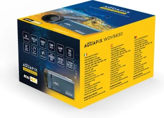 Aquapix WDV5630 Blue 4K Camcorder 5m Waterproof