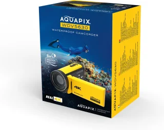 Aquapix WDV5630 Yellow 4K Waterdichte Camcorder 5m