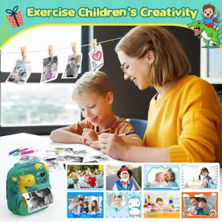 Camclid camera voor kinderen dinosaurus