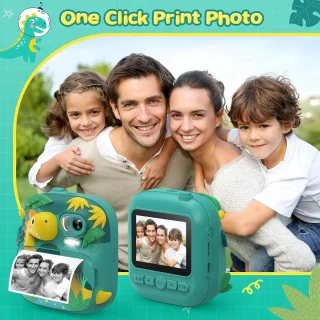 Camclid camera voor kinderen dinosaurus