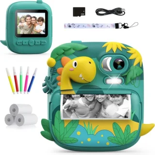 Camclid camera voor kinderen dinosaurus