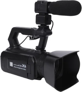Camcorder vlogcamera zwart