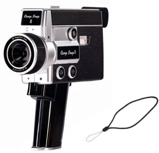 Camp Snap CS-8 — Digitale nostalgie in Super 8-stijl