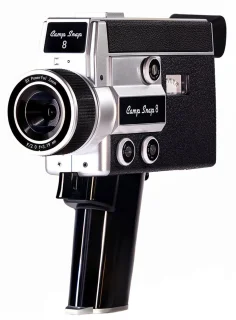 De Camp Snap CS-8 Super 8 videocamera - Zwart in één oogopslag