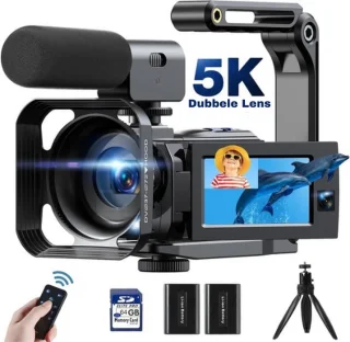 CAMWORLD® Ultra Camcorder 5K - Digitale Videocamera