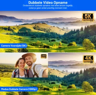 CAMWORLD® Ultra Camcorder 5K - Digitale Videocamera