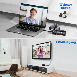 CAMWORLD® Ultra Camcorder 5K - Digitale Videocamera