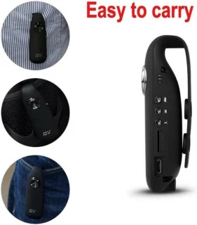 Centechia BodyCam HD 1080P Mini Camcorder Dash Camera US Plug