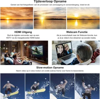 Cenzoar® Compacte Digitale Videocamera