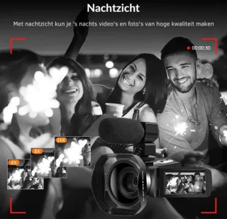 Cenzoar® Compacte Digitale Videocamera