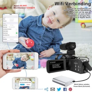 Cenzoar® Compacte Digitale Videocamera