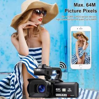 Compact Vlogcamera Zwart