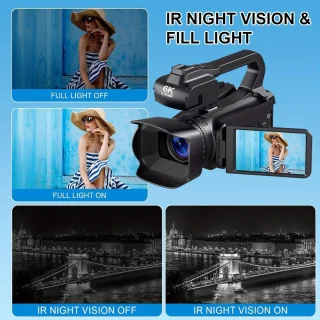 Compact Vlogcamera Zwart