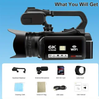 Compact Vlogcamera Zwart
