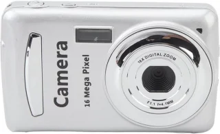 Compacte digitale vlogcamera - zilver