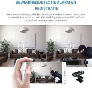 Crrynuo A7 Mini Draadloze WIFI Camera