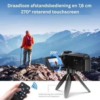 DailySupplies Handycam Videocamera Vlog Camera