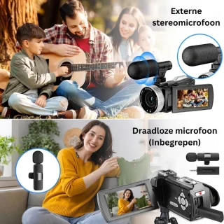 DailySupplies Handycam Vlog Camera