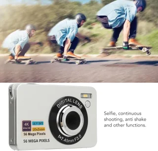 Digitale camcorder zilver