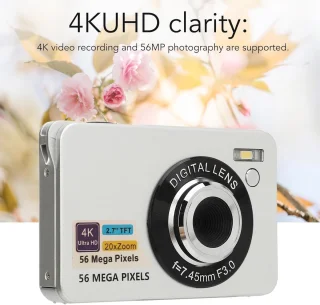 Digitale camcorder zilver