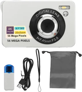 Digitale camcorder zilver