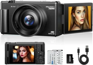 Digitale camera 72 MP met 2,8 inch display