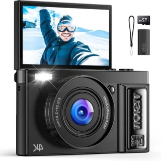 Digitale camera - compacte camcorder - zwart