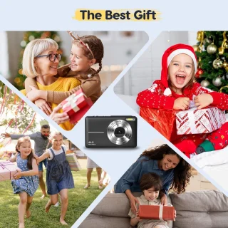 Digitale camera - fotoapparaat voor video - zwart