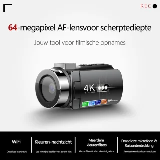 Digitale Camera - Fototoestel Zwart